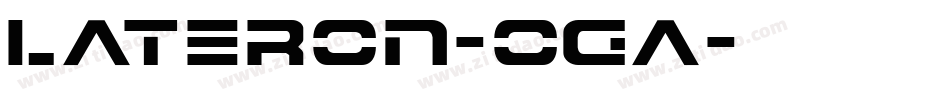 LaterOn-oga字体转换