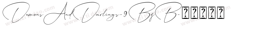 DemonsAndDarlings-9ByB字体转换