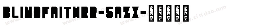 Blindfaithrr-5azx字体转换