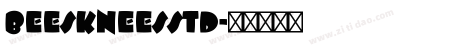 BeeskneesStd字体转换