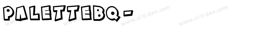 PaletteBQ字体转换