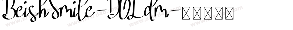 BeishSmile-DOLdm字体转换