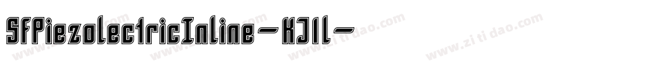 SfPiezolectricInline-KJ1l字体转换 SfPiezolectricInline-KJ1l字体转换