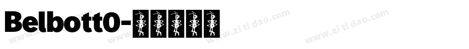 Belbott0字体转换