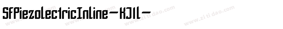 SfPiezolectricInline-KJ1l字体转换 SfPiezolectricInline-KJ1l字体转换