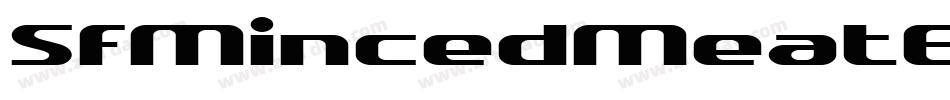 SfMincedMeatExtendedOblique-84RB字体转换 SfMincedMeatExtendedOblique-84RB字体转换
