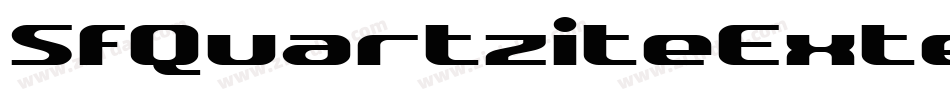 SfQuartziteExtended-84gJ字体转换