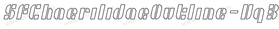 SfChaerilidaeOutline-Vq3V字体转换 SfChaerilidaeOutline-Vq3V字体转换