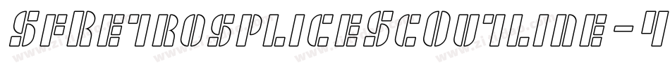 SfRetrospliceScOutline-4geW字体转换