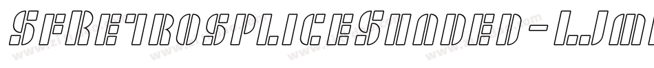SfRetrospliceShaded-LJmE字体转换