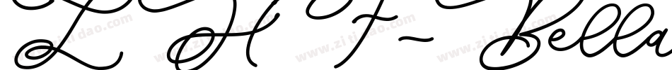 LHF-Bella-Vista-Regu字体转换