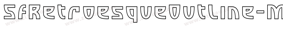 SfRetroesqueOutline-ML3n字体转换