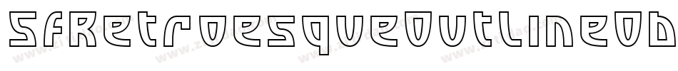 SfRetroesqueOutlineOblique-2WDe字体转换 SfRetroesqueOutlineOblique-2WDe字体转换