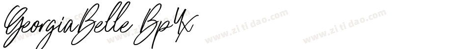 GeorgiaBelle-Bp4x字体转换