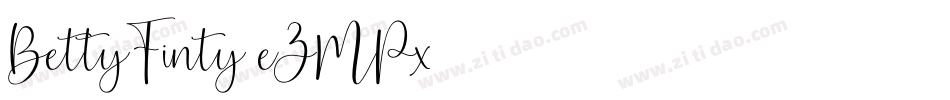 BettyFinty-eZMPx字体转换