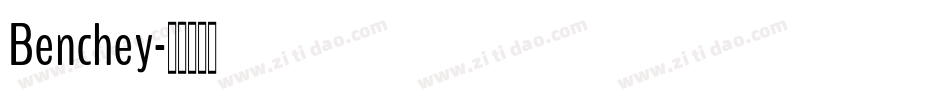 Benchey字体转换