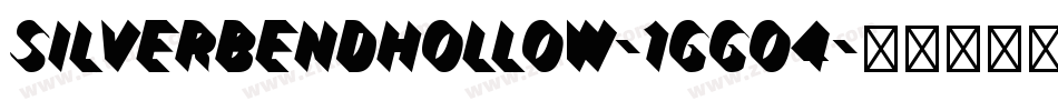SilverBendHollow-1GG04字体转换
