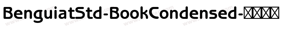 BenguiatStd-BookCondensed字体转换