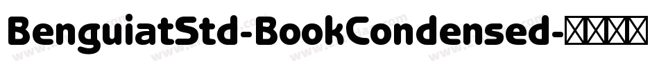 BenguiatStd-BookCondensed字体转换