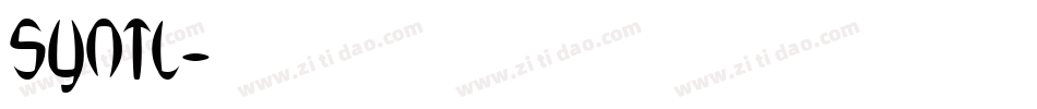 SYNTL字体转换