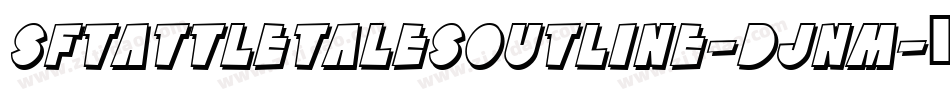 SfTattleTalesOutline-DJnm字体转换