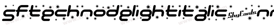 SfTechnodelightItalic-nrZR字体转换 SfTechnodelightItalic-nrZR字体转换