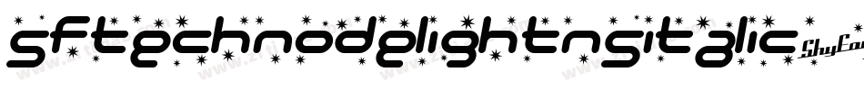 SfTechnodelightNsItalic-l85Z字体转换 SfTechnodelightNsItalic-l85Z字体转换