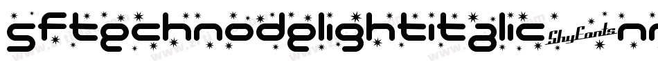 SfTechnodelightItalic-nrZR字体转换 SfTechnodelightItalic-nrZR字体转换