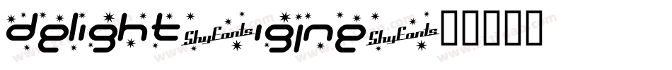 Delight-1Gjne字体转换