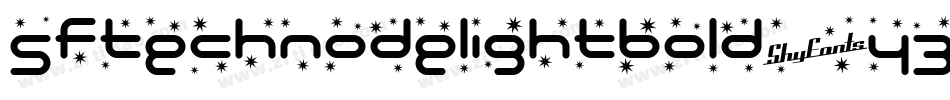 SfTechnodelightBold-y3y2字体转换 SfTechnodelightBold-y3y2字体转换