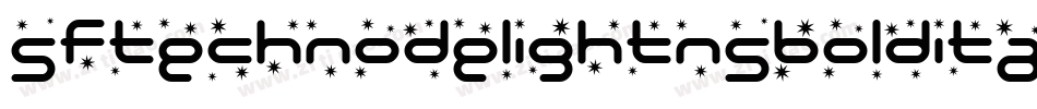 SfTechnodelightNsBoldItalic-6j4o字体转换 SfTechnodelightNsBoldItalic-6j4o字体转换