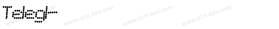 Telegl字体转换
