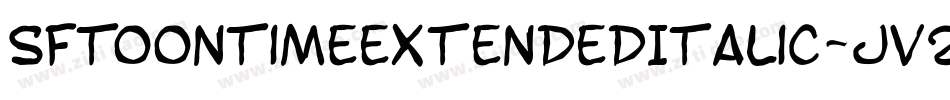 SfToontimeExtendedItalic-jV2R字体转换 SfToontimeExtendedItalic-jV2R字体转换