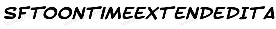 SfToontimeExtendedItalic-jV2R字体转换 SfToontimeExtendedItalic-jV2R字体转换