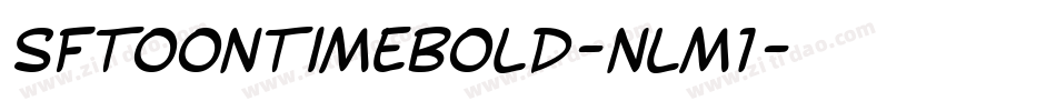 SfToontimeBold-nLm1字体转换