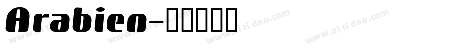 Arabien字体转换