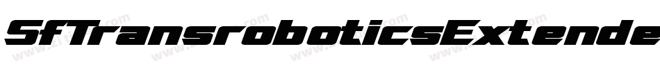 SfTransroboticsExtended-LEw5字体转换 SfTransroboticsExtended-LEw5字体转换