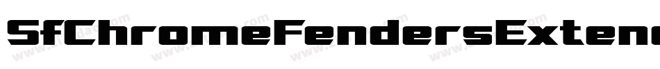 SfChromeFendersExtendedOblique-z9Zl字体转换