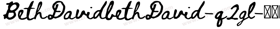 BethDavidbethDavid-q2gl字体转换