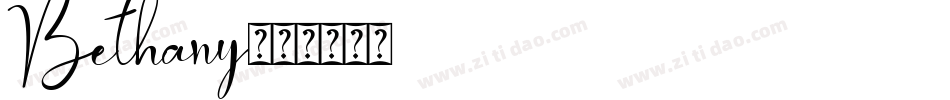 Bethany字体转换