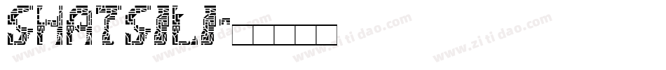 SHATSILI字体转换