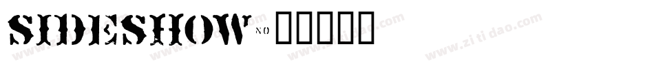 SIDESHOW字体转换