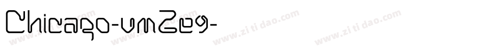 Chicago-vmZe9字体转换