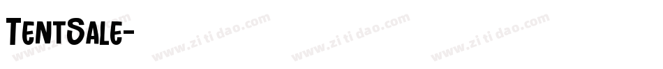 TentSale字体转换