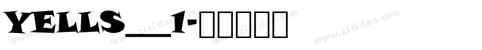 YELLS___1字体转换