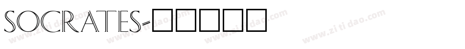 SOCRATES字体转换
