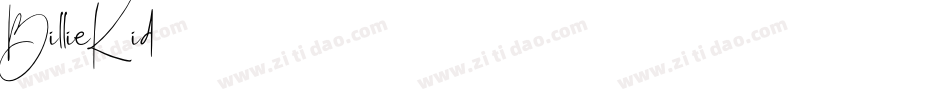 BillieKid字体转换
