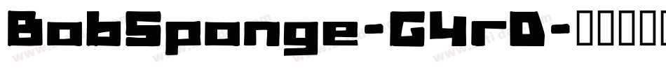 BobSponge-G4rD字体转换