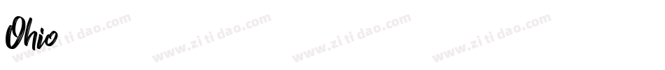 Ohio字体转换