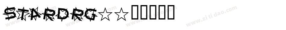 STARDRG_字体转换